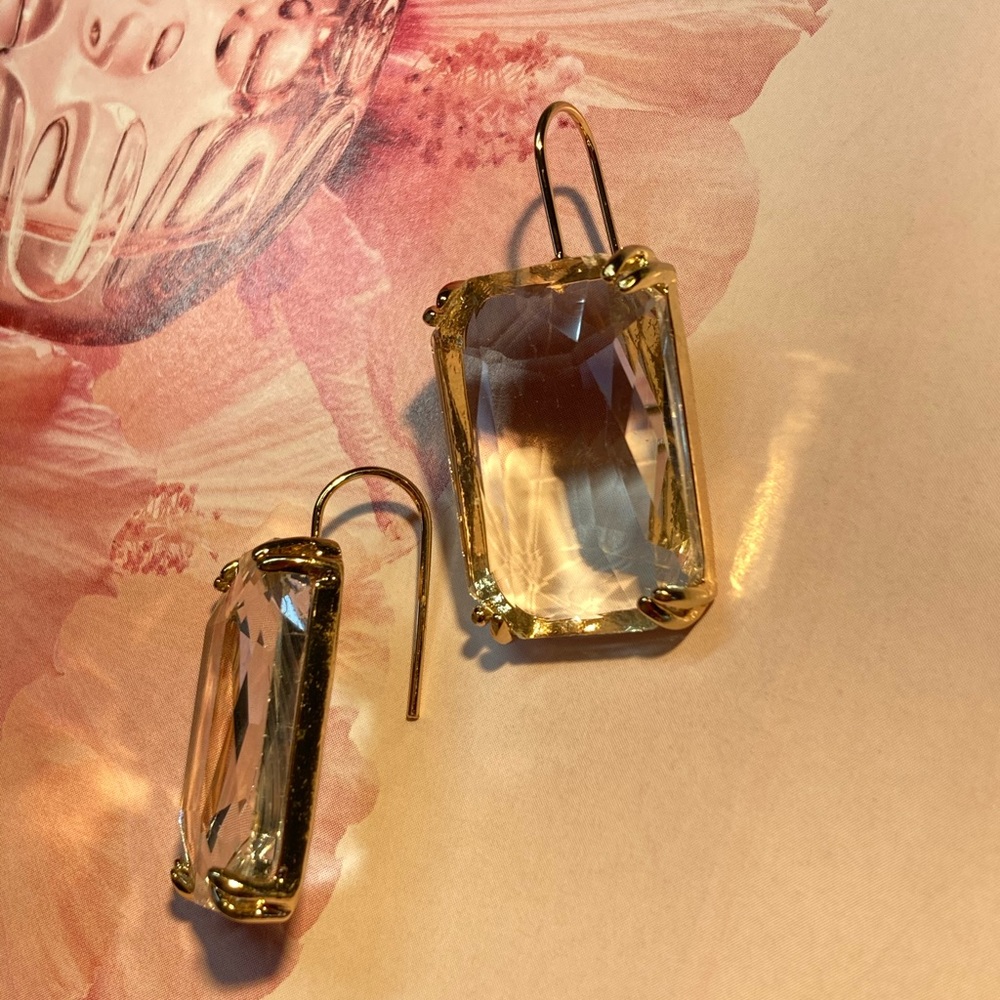 🌟 Fashion Square Drop Earrings - Picture 4 of 6